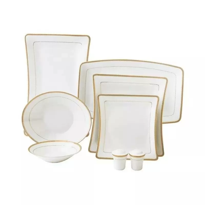 سرویس 30 پارچه چینی زرین - وینچی الیسه-6 نفره سپینود طلایی